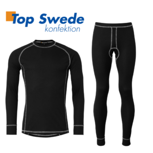 Top Swede - Svart underställsset 9935