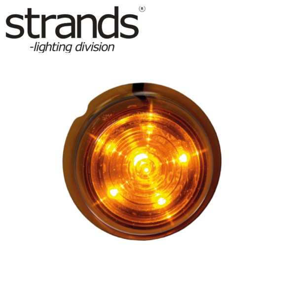 Strands Viking sidomarkering orange 6 LED