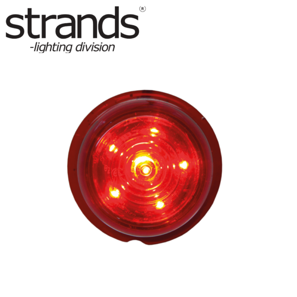Strands Viking positionsljus röd 6 LED