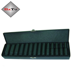BaTo - Krafthylsor 1/2" Lång, 14 delar