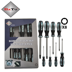 BaTo – Skruvmejselsats 6-kant, 2-10mm m/kula