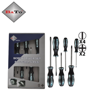 BaTo - Skruvmejselsats Spår- & Kryssmejslar