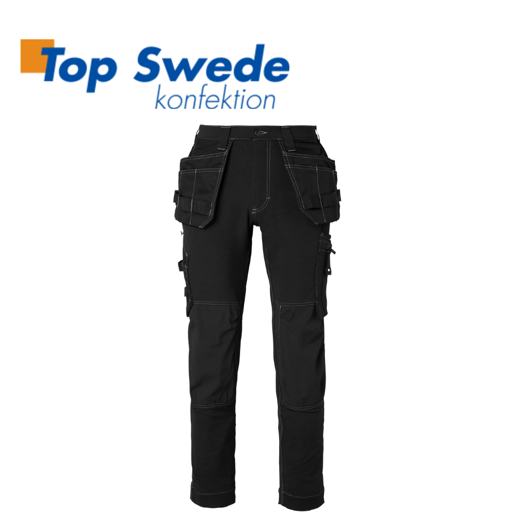 Top Swede - Hantverksbyxa 306 4-vägsstretch