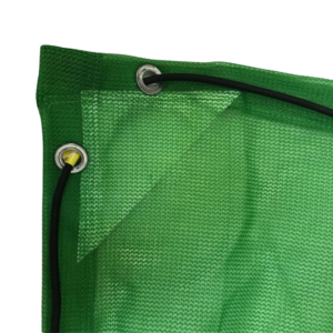 Grönt flisnät i väv, 3,1x7mm