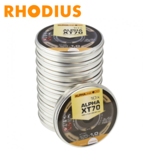 Rhodius - Kapskivor XT70 INOX 10-Pack