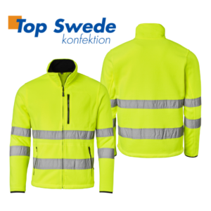 Top Swede - Fleecejacka 4642 Varsel Gul