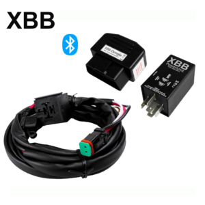 XBB OBDII Kit med Reläkablage och Bluetooth