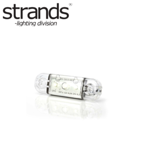 Strands Vit positionsljus slim 3 LED