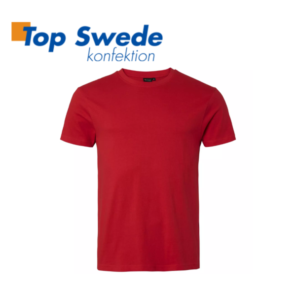 Top Swede - Röd T-shirt 8012