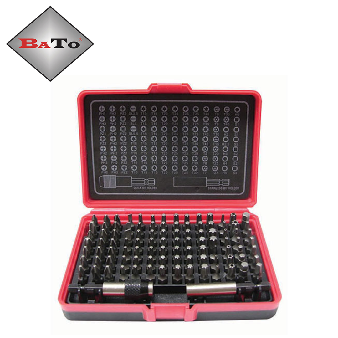 BaTo Bitssats 1/4", 100 delar