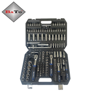 BaTo Hylsnyckelsats Kombisats 1/4"+3/8"+1/2"