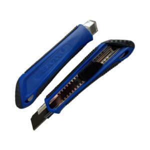 BATO Kniv brytblad 18mm med super auto lock och med de nya svarta ultra-vassa bladen 18mm