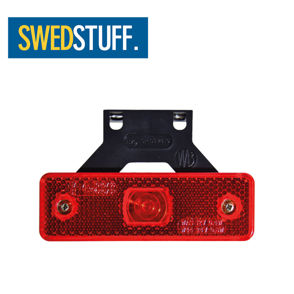 Swedstuff - Rött Positionsljus Reflex/LED