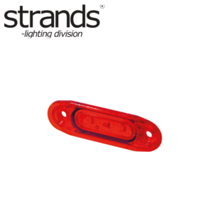 Strands Positionsljus SLD röd LED