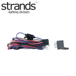 Strands ledningssats för två extraljus