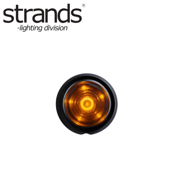 Strands Dark Knight Viking sidomarkering orange LED