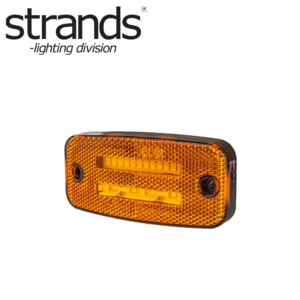 Strands sidomarkering/varningsljus LED