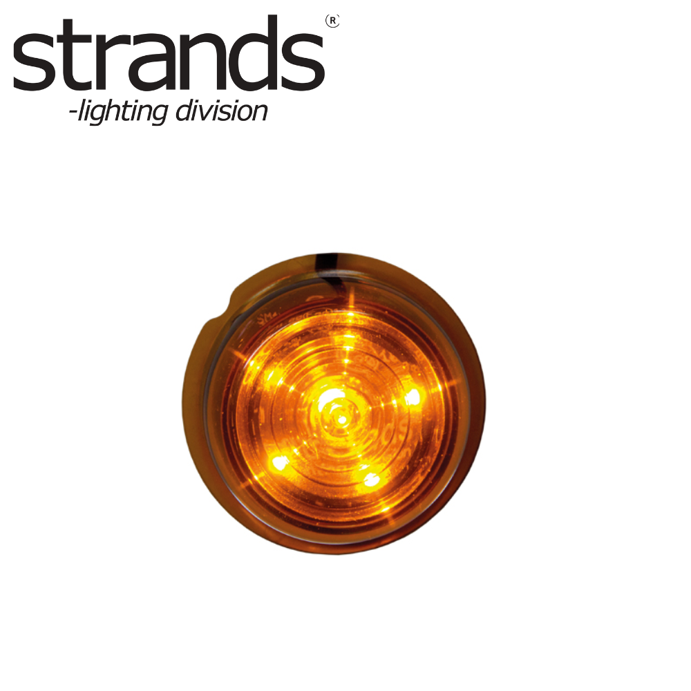 Strands - Viking Sidomarkering orange 6 LED