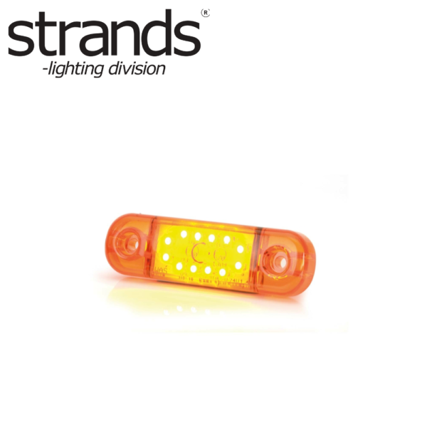 Strands Slimmad LED sidomarkering 12 LED