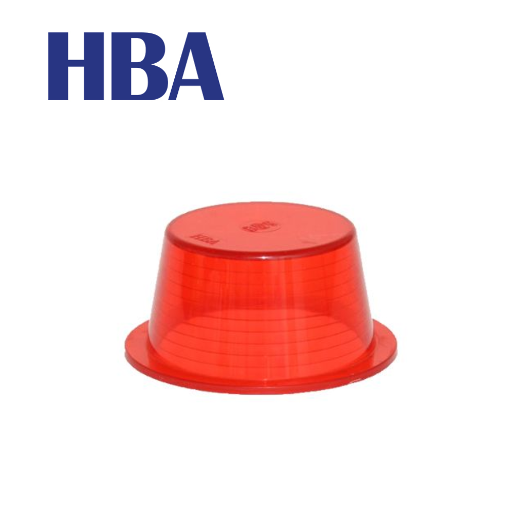 HBA - Rött Reservglas Till Positions- & Sidomarkeringsljus Med Glödlampa