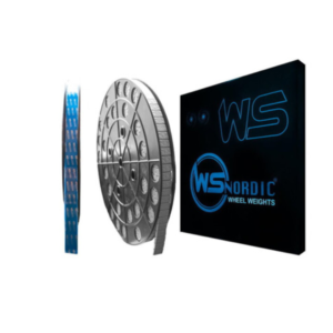 Klistervikter av silverfärgad stål, 1 200 vikter x 5g