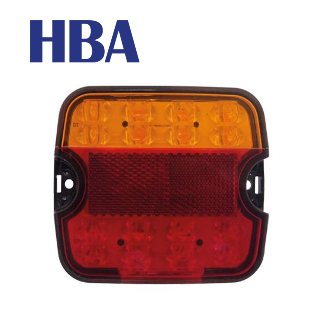 HBA - LED Bakljus Med 3 Funktioner