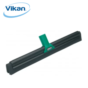 Svart golvskrapa i gummi, 400 MM