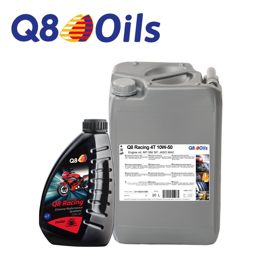 Q8 - Racing 4T 10W-50 1L - 20L