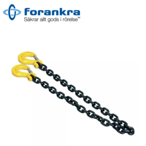 Forankra - Surrningskätting 3,5m, krok-krok