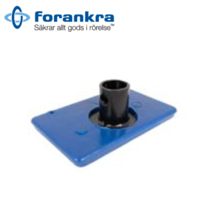Forankra - Fot för Ergobar & rund aluminiumstötta