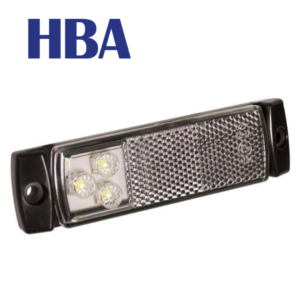 HBA - Vitt Positionsljus LED
