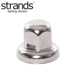 Strands - Rostfri hjulmutterkåpa 33mm