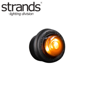 Strands - Freedom Black Raven Positionsljus Orange