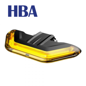HBA - Varningsljus landsort 180° R65 KL2