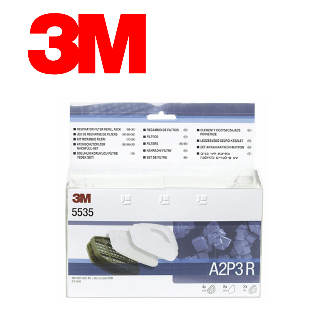 3M - Filtersats Till Andningsskydd 7523