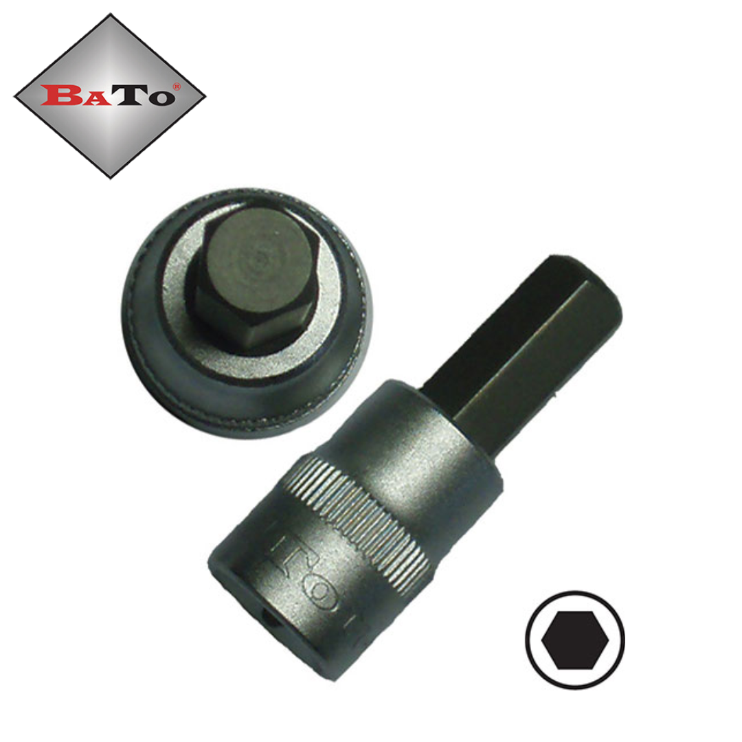 BaTo - Stifthylsa kort 1/2, 7-19 mm