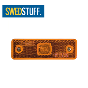 Swedstuff - LED Sidomarkering orange 12-24V