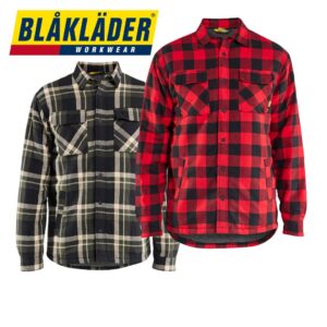 Pilefodrad flanellskjorta